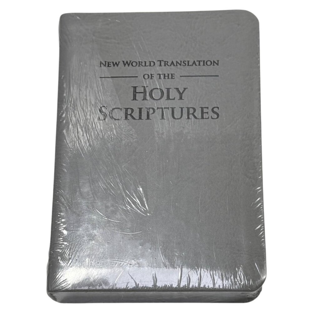 Bible New World‎ Translation of the Holy Scriptures Book New Sealed Grey